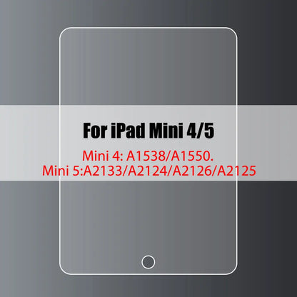 Tempered Glass Screen Protector For iPad 10.2 9.7 10. 5 10.9 Pro 11 New iPad 10 9 8 7 6 5 Air 4 3 2 Mini 2020 2021 2022