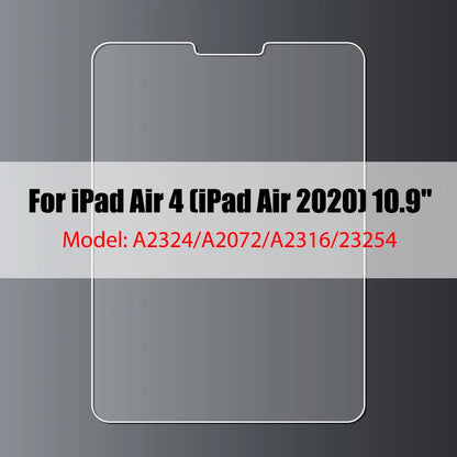 Tempered Glass Screen Protector For iPad 10.2 9.7 10. 5 10.9 Pro 11 New iPad 10 9 8 7 6 5 Air 4 3 2 Mini 2020 2021 2022