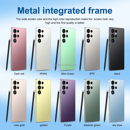 22GB+2TB Large Memory S25 Ultra Full-Screen Smartphone Android 15 7.3 Inch Big Screen Dual Sim S25 ULTRA Smart Phone Cellphones