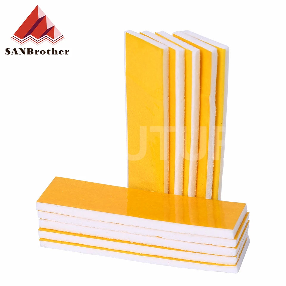 5/10/20pcs 3D Printer Parts Nozzle Heat Insulation Cotton Heating Block Cotton Hotend 70*20MM For 3D Printer MK8 Extruder