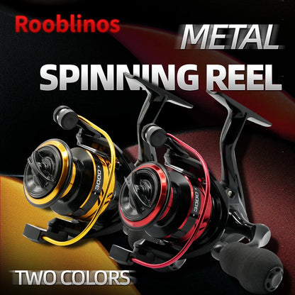Roblinos RYG-E Left Hand Plastic/Nylon Spinning Reels Fake Trolling Saltwater Lake Freshwater River Surf Fishing Ultralight New