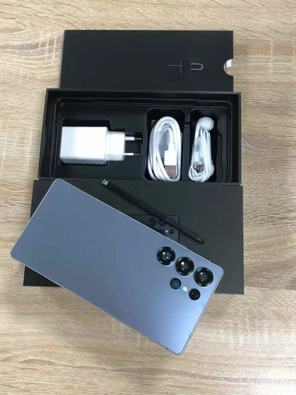 New S25Ultra 5G Smartphone Deca Core Dual SIM FHD OLED 90Hz 16GB+1TB Storage Android 14 Multi-Language 108MP Rear Camera EU