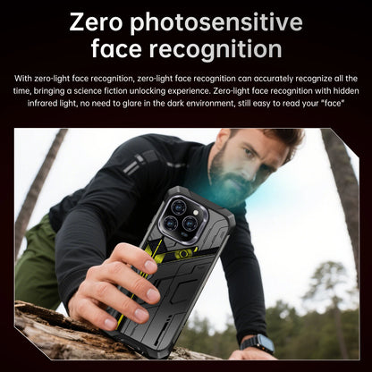 2025 New All Weather Mobile Phone With 5G Support Outdoor Use 6.99-Inch OLED Display Water and Drop Resistant 108MP Camera