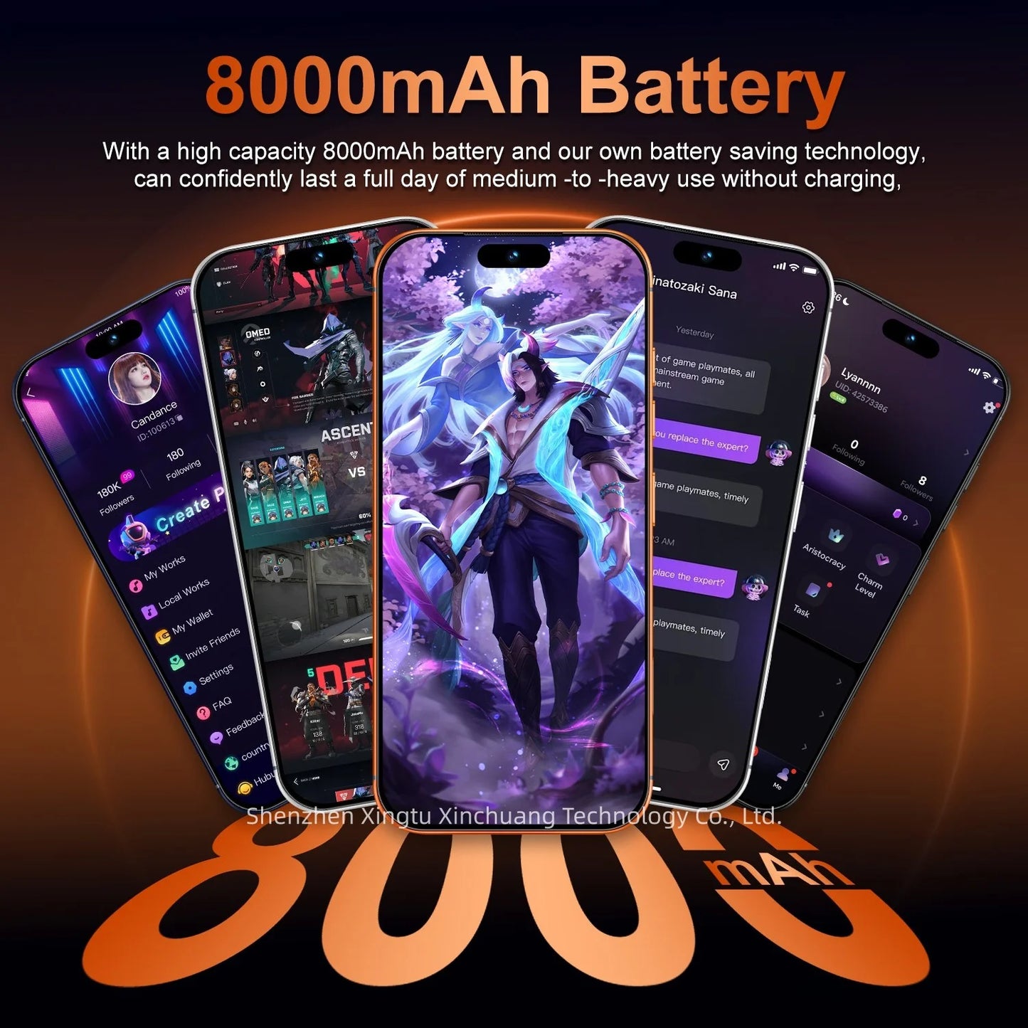 I17 ProMax 5g Smartphone Beautiful Selfie Camera 7.3-Inch HD Deca Core High-Performance 90Hz 108MP French Visual Feast