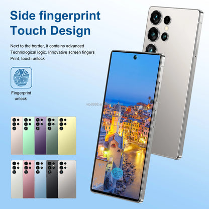 22GB+2TB Large Memory S25 Ultra Full-Screen Smartphone Android 15 7.3 Inch Big Screen Dual Sim S25 ULTRA Smart Phone Cellphones