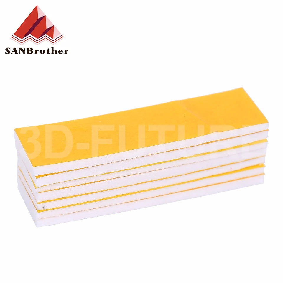 5/10/20pcs 3D Printer Parts Nozzle Heat Insulation Cotton Heating Block Cotton Hotend 70*20MM For 3D Printer MK8 Extruder