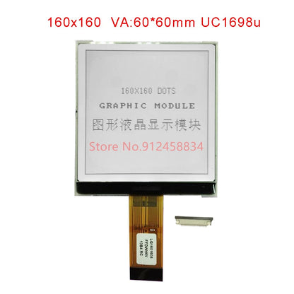 160160 COG Uc1698u VA size : 60x60mm Lcd Display Module Industrial Grade Power Instrumentation LG1601605-FDW