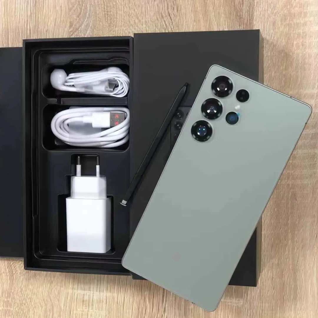 New S25Ultra 5G Smartphone Deca Core Dual SIM FHD OLED 90Hz 16GB+1TB Storage Android 14 Multi-Language 108MP Rear Camera EU