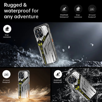 2025 New All Weather Mobile Phone With 5G Support Outdoor Use 6.99-Inch OLED Display Water and Drop Resistant 108MP Camera