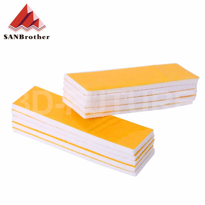 5/10/20pcs 3D Printer Parts Nozzle Heat Insulation Cotton Heating Block Cotton Hotend 70*20MM For 3D Printer MK8 Extruder