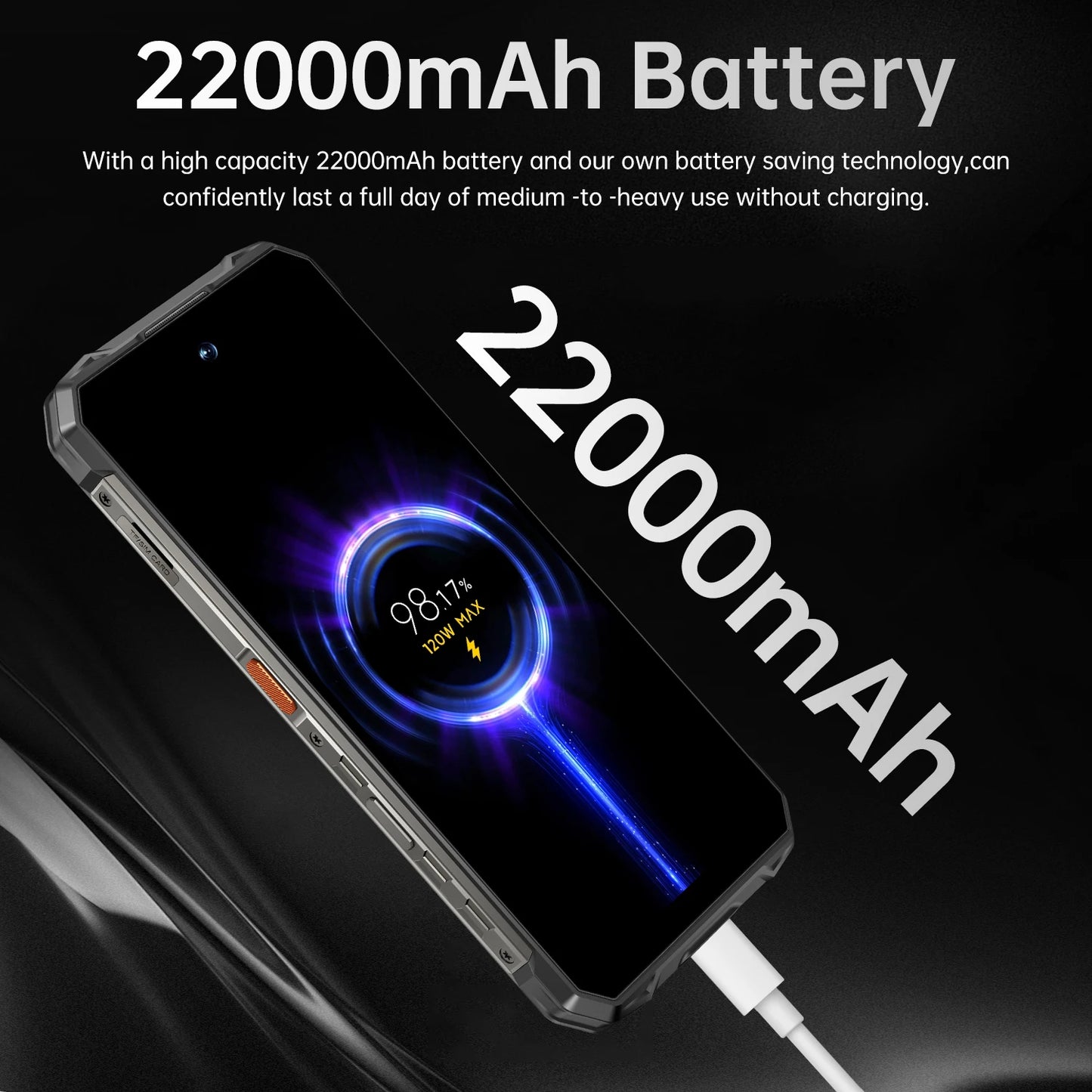2025 New All Weather Mobile Phone With 5G Support Outdoor Use 6.99-Inch OLED Display Water and Drop Resistant 108MP Camera