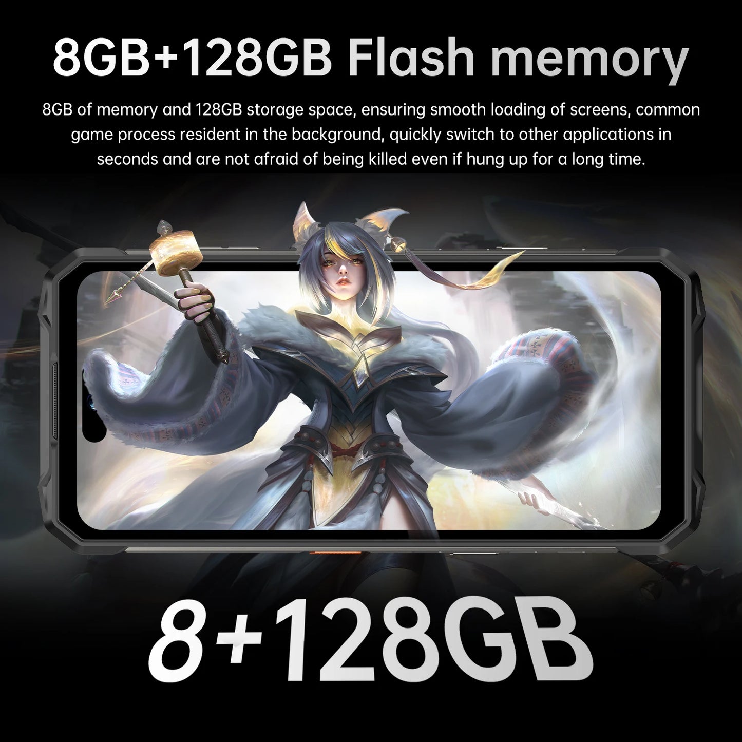 2025 New All Weather Mobile Phone With 5G Support Outdoor Use 6.99-Inch OLED Display Water and Drop Resistant 108MP Camera