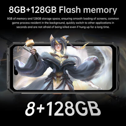 2025 New All Weather Mobile Phone With 5G Support Outdoor Use 6.99-Inch OLED Display Water and Drop Resistant 108MP Camera
