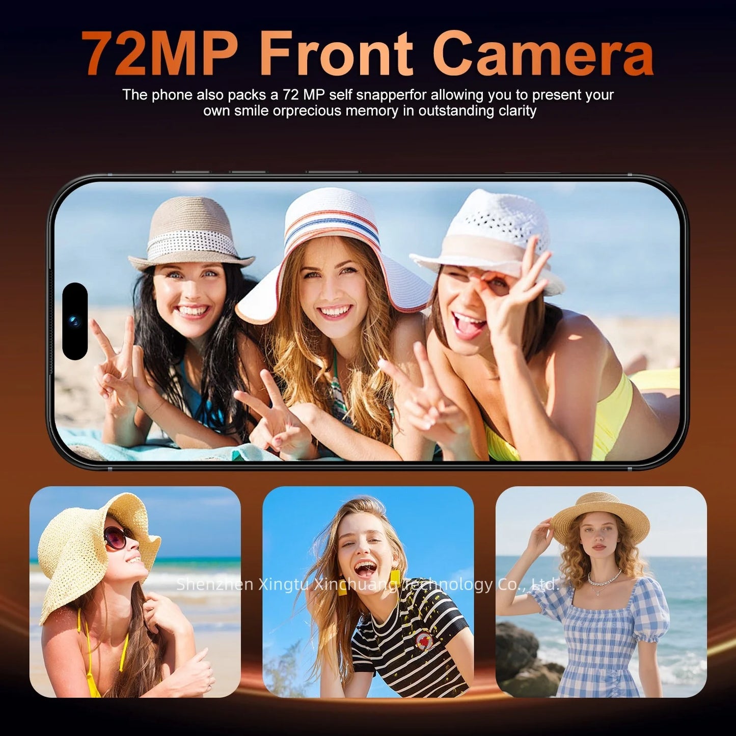 I17 ProMax 5g Smartphone Beautiful Selfie Camera 7.3-Inch HD Deca Core High-Performance 90Hz 108MP French Visual Feast