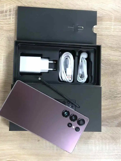 New S25Ultra 5G Smartphone Deca Core Dual SIM FHD OLED 90Hz 16GB+1TB Storage Android 14 Multi-Language 108MP Rear Camera EU