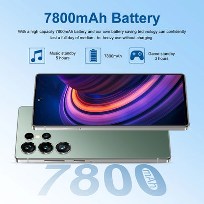 New S25Ultra 5G Smartphone Deca Core Dual SIM FHD OLED 90Hz 16GB+1TB Storage Android 14 Multi-Language 108MP Rear Camera EU