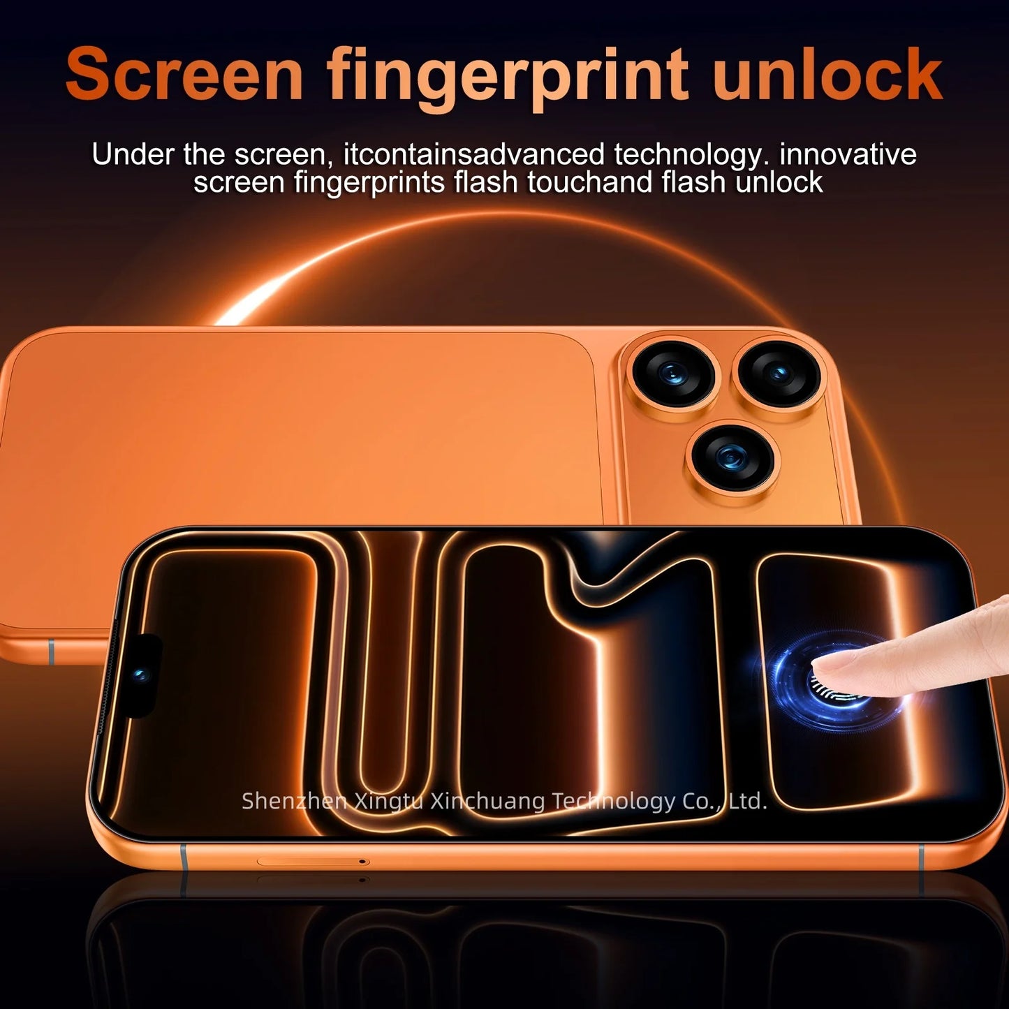 I17 ProMax 5g Smartphone Beautiful Selfie Camera 7.3-Inch HD Deca Core High-Performance 90Hz 108MP French Visual Feast