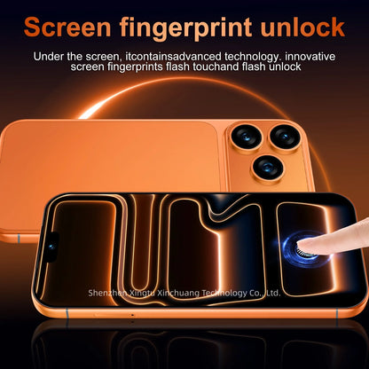 I17 ProMax 5g Smartphone Beautiful Selfie Camera 7.3-Inch HD Deca Core High-Performance 90Hz 108MP French Visual Feast