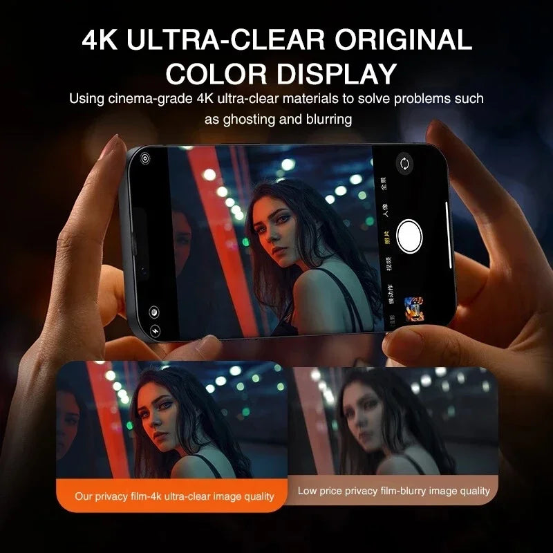 Privacy Tempered Glass for IPhone 15 14 13 12 11 16 17 Pro Max Anti-spy Screen Protector for IPhone XS MAX XR 15 14 Plus Private