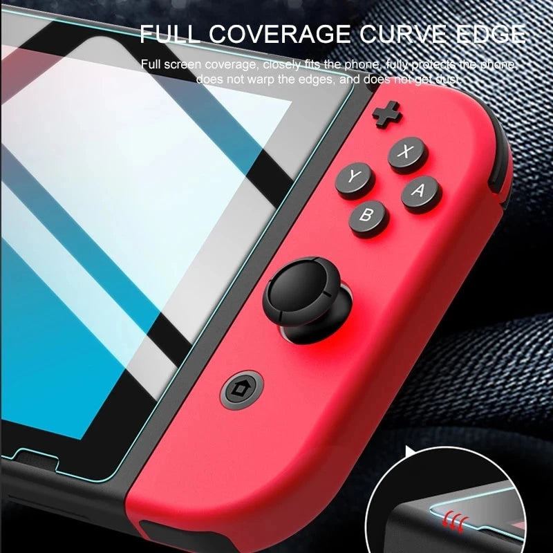 1/2/3PCS Tempered Glass for Nintendo Switch OLED 3 Pieces Screen Protector Film for Nintendo Switch Switch Lite Protective Glass