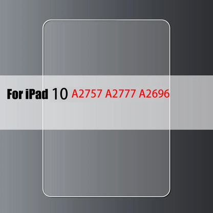 Tempered Glass Screen Protector For iPad 10.2 9.7 10. 5 10.9 Pro 11 New iPad 10 9 8 7 6 5 Air 4 3 2 Mini 2020 2021 2022